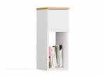 GALAX 20/1S WHITE/ARTISAN BEDSIDE TABLE
