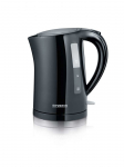 Severin WK 3498 electric kettle 1.5 L 2200 W Black