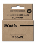 Actis KH-364PBKR tindikassett (HP 364XL CB322EE asenduskassett; standardne; 12 ml; must, foto)