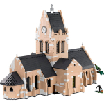 Blocks Church in Sainte-Mere-Eglise