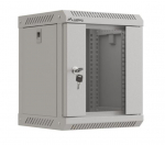 Wall-mounted installation rack cabinet 10 inches 6U 300x300 gray