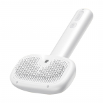 Rojeco hair grooming brush with steam function (white)