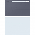 Smart Book Cover (light blue/dark blue, Samsung Galaxy Tab S10+ | S9+ | S9 FE+)