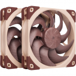 Noctua NF-A12x25 G2 PWM Sx2-PP, case fan with PWM connector, 2 fans, 120 mm