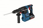 Bosch Cordless Rotary Hammer GBH 18 V-26 F Professional, 18 Volt (blue / black, L-BOXX, 2x Battery 5.0 Ah)