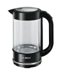 Bosch TWK70B03 elektriline veekeetja 1,7 L 2400 W must, l&auml;bipaistev