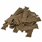 PETITTO Kuivatatud liharibad ulukiliha kanepiga - koeratoit - 400g