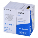 LANBERG UTP kaabel 1GB/S 305M juhe CCA kollane