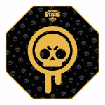 Subsonic Gaming Floor Mat Brawl Stars Drippy Skull