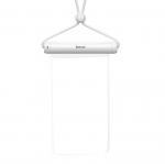 Baseus Cylinder Slide-cover waterproof smartphone bag (white)