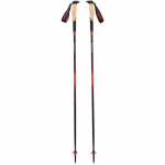 Black Diamond Pursuit Carbon Z trekking poles (anthracite/orange, 1 pair, 110 cm)