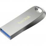 SanDisk 256GB Ultra Luxe, USB stick (silver, SDCZ74-256G-G46)