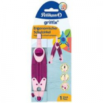 Pelikan school compass Griffix GZ/1/B (purple, with tip protection)