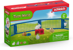 Schleich Farm World home for rabbits and guinea pigs, play figure