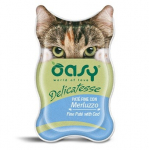 OASY Delicatesse Fine pat&eacute; with Cod - wet cat food - 85g