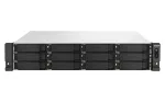 QNAP TS-h1887XU-RP NAS Rack (2U) Intel Xeon E E-2334 16 GB DDR4 QuTS hero Black, White