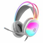 Defender Eclipse RGB gaming headset white 62440