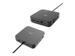 I-TEC USB-C HDMI kahe DP-ga dokkimisjaam