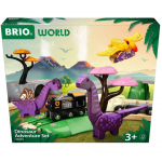 BRIO World Dinosaur Adventure Set, Railway