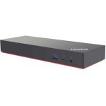 Lenovo Thunderbolt 3 Dock Gen 2 Refurbished (black, HDMI, DisplayPort, USB, Thunderbolt 3)