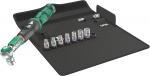 Wera Safe-Torque A 1 Imperial Set 1, 10 pieces, torque wrench (black/green, 1/4" square, 2-12 Nm)