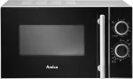 Amica AMGF20M1GS mikrolaineahi T&ouml;&ouml;pinnale paigaldatav grillmikrolaineahi 20 L 700 W must, h&otilde;bedane
