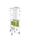 Leifheit Pegasus Classic Tower 450 valge