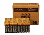 Kodak XTRALIFE AAA LR3 alkaline batteries, 60-pack