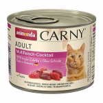 ANIMONDA Carny Adult mitme lihaga kokteil - m&auml;rg kassitoit - 200g