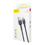 Baseus CATKLF-BG1 mobiiltelefonikaabel must 1 m USB A USB C