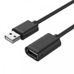 UNITEK Y-C450GBK USB-kaabel 2 m USB 2.0 USB A must