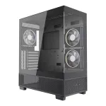 Gembird m&auml;ngukorpus Fornax X550 akvaariumit&uuml;&uuml;pi, ATX, 2x USB 3.2 + 1x USB type-C, must