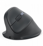 ergonomic multi-device mouse EWM-600 black left