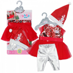 Xmas Dress Baby Born 43 cm