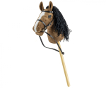 Horse on a stick Hobby Horse Dark Brown