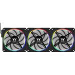 Thermaltake TS 120 EX RGB (black, pack of 3, 120 mm)