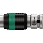Wera Zyklop connecting part 8784 A1.1/4" (chrome/black, for 1/4" hex bits)