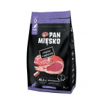 PAN MIĘSKO vasikaliha ja lambaliha M - kuiv koeratoit - 3kg