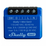 Shelly 1 Mini Gen3 Controller, WiFi/Bluetooth