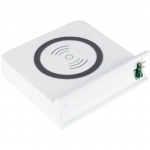 Good Connections Qi Wireless Charging Pad 15 Watt right (white, for USB desktop fast charging station PCA-D006W (right side))