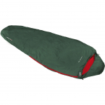 High Peak mummy sleeping bag Ultra Pak 500 ECO (dark green/red)