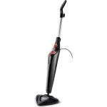 Vileda steam cleaner Steam Plus + PowerPad (black/red, 1,550 watts)