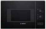 Bosch Serie 4 BFL520MB0 mikrolaineahi must soolo mikrolaineahi sisseehitatud 20 l 800 W