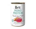 M&auml;rg koeratoit BRIT MONO PROTEIN tuunikala ja bataadiga 400 g