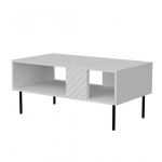Cama LUCCA pink/laud 100x55x46 valge