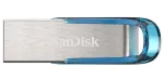 SanDisk Ultra Flair USB m&auml;lupulk 128 GB USB Type-A 3.2 Gen 1 (3.1 Gen 1) sinine, h&otilde;bedane