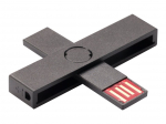 PLUSS ID smart card reader black