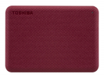 TOSHIBA Canvio Advance 1TB 2.5inch Red