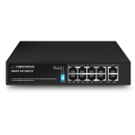 10-port POE switch 10/100/1000 120W MATRIX