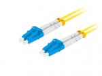 Fiber optic patchcord Sm Lc/Upc-Lc/Upc Duplex 3.0Mm 1M ż&oacute;łty